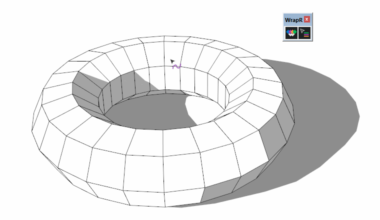 WrapR for SketchUp UV Seam Loops